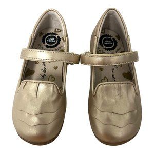 Livie&Luca Libretto Girls Ballet Flat Champagne Mary Jane size 8